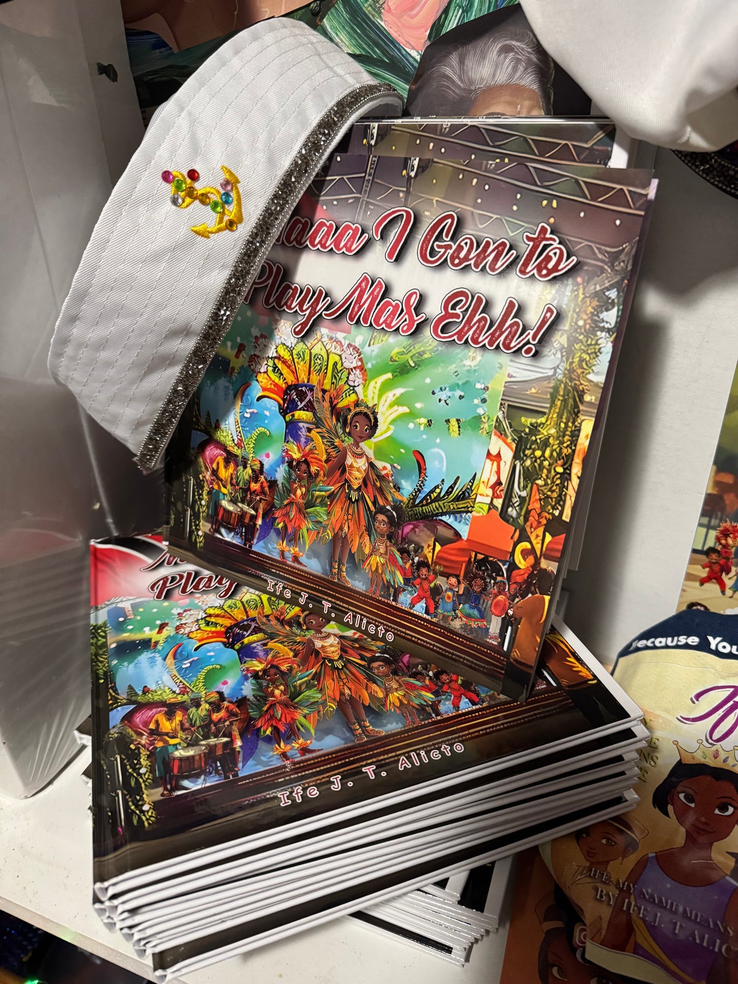 Maaa I Gon To Play Mas, Ehh! Hard Cover Book