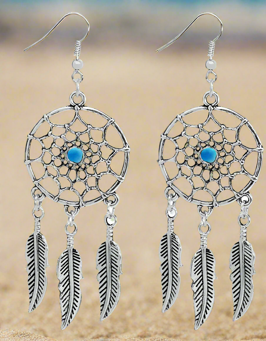 Dream Catcher Earring.