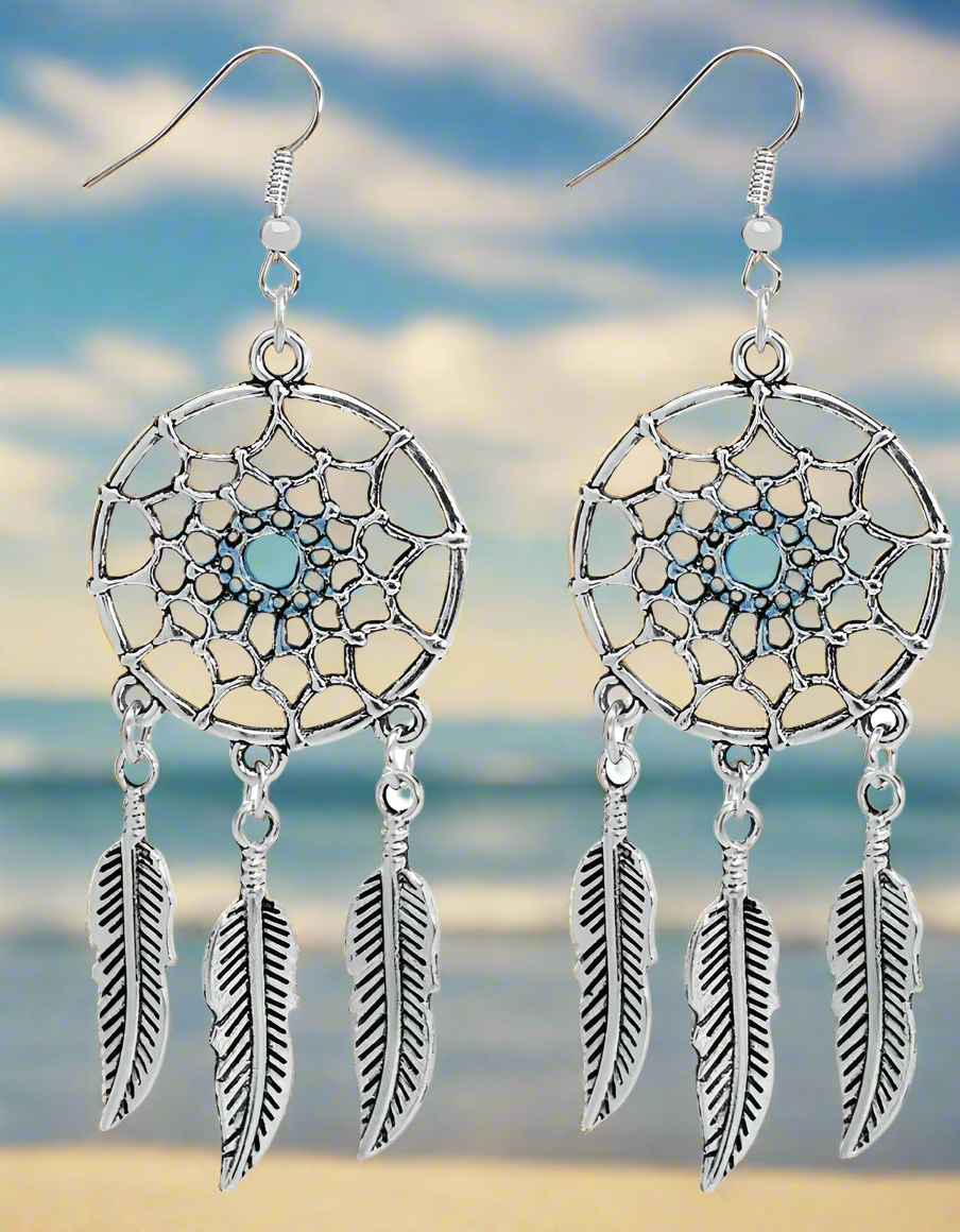 Dream Catcher Earring.