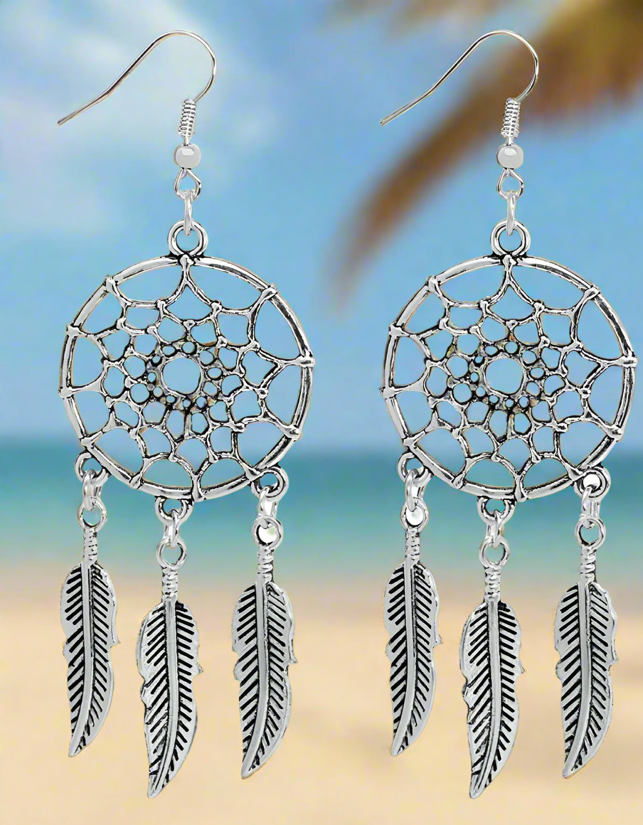 Dream Catcher Earring.