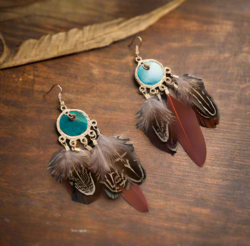 Feather Earrings